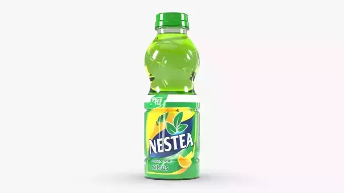 Nestea Citrus Low-poly 3D model