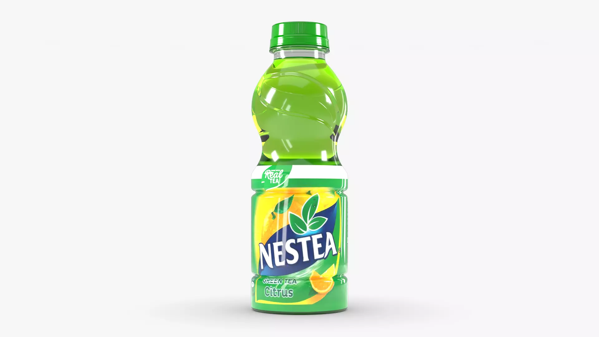 Nestea Citrus Low-poly 3D model_0