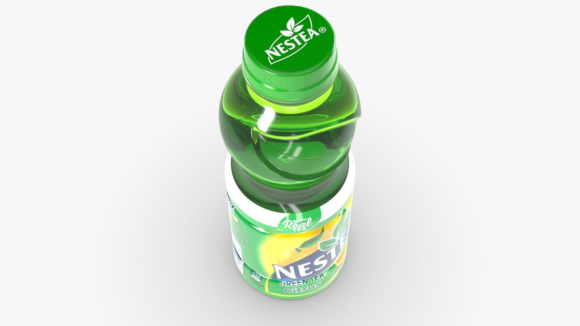 Nestea Citrus Low-poly 3D model_6