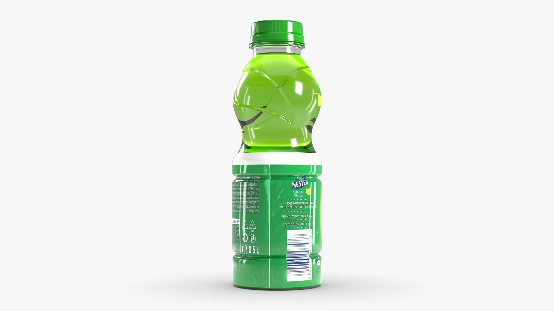 Nestea Citrus Low-poly 3D model_4