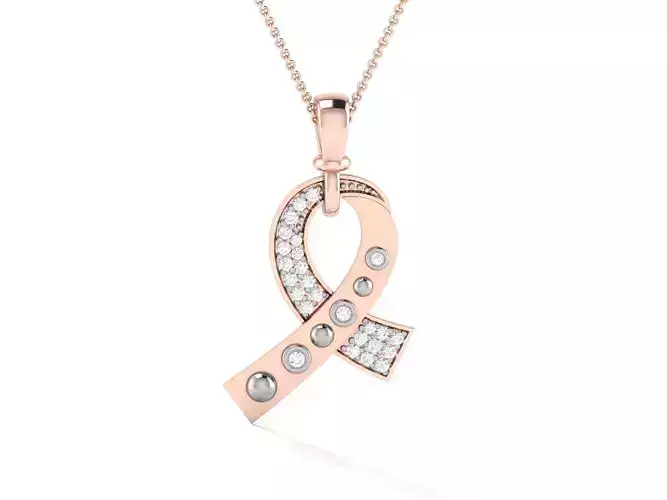 Solitaire Pendant 3DM STL OBJ FBX Renders Details