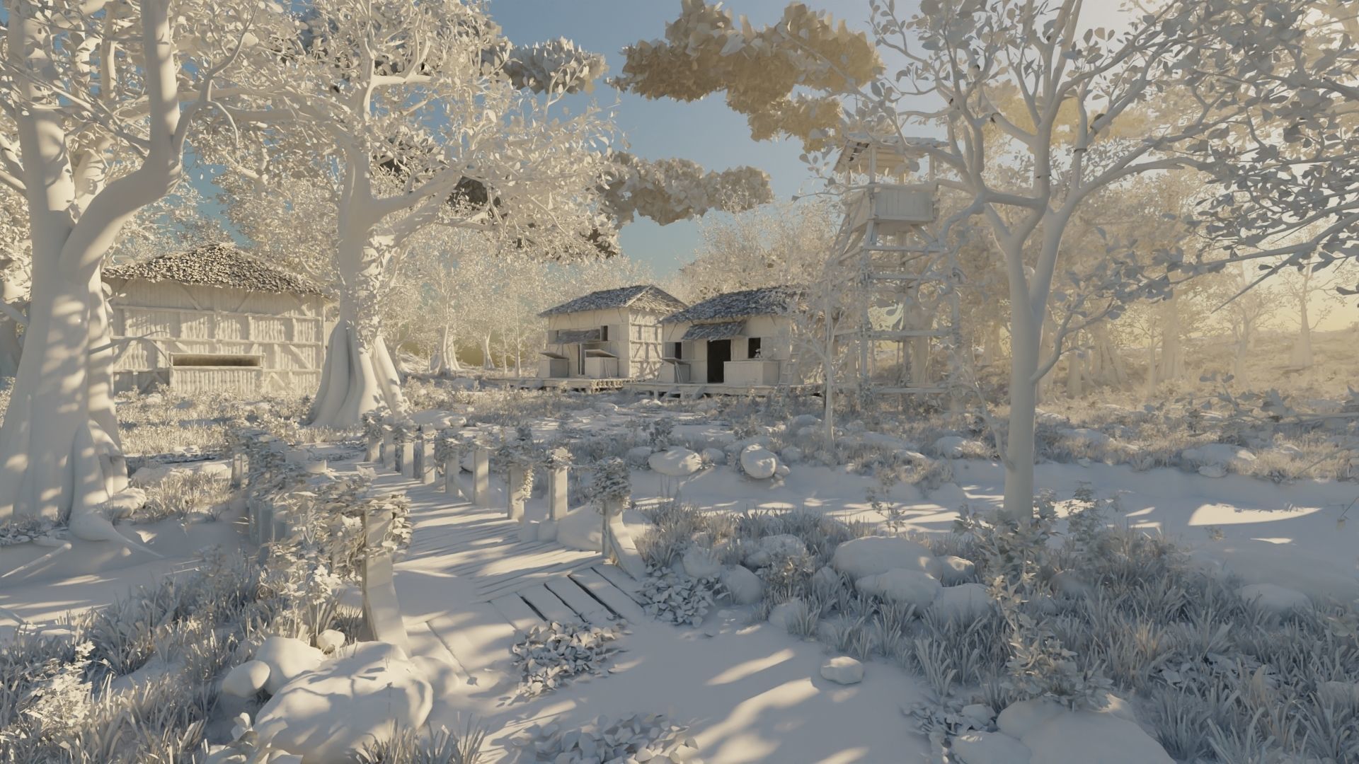 Medieval Scene 3D model_12