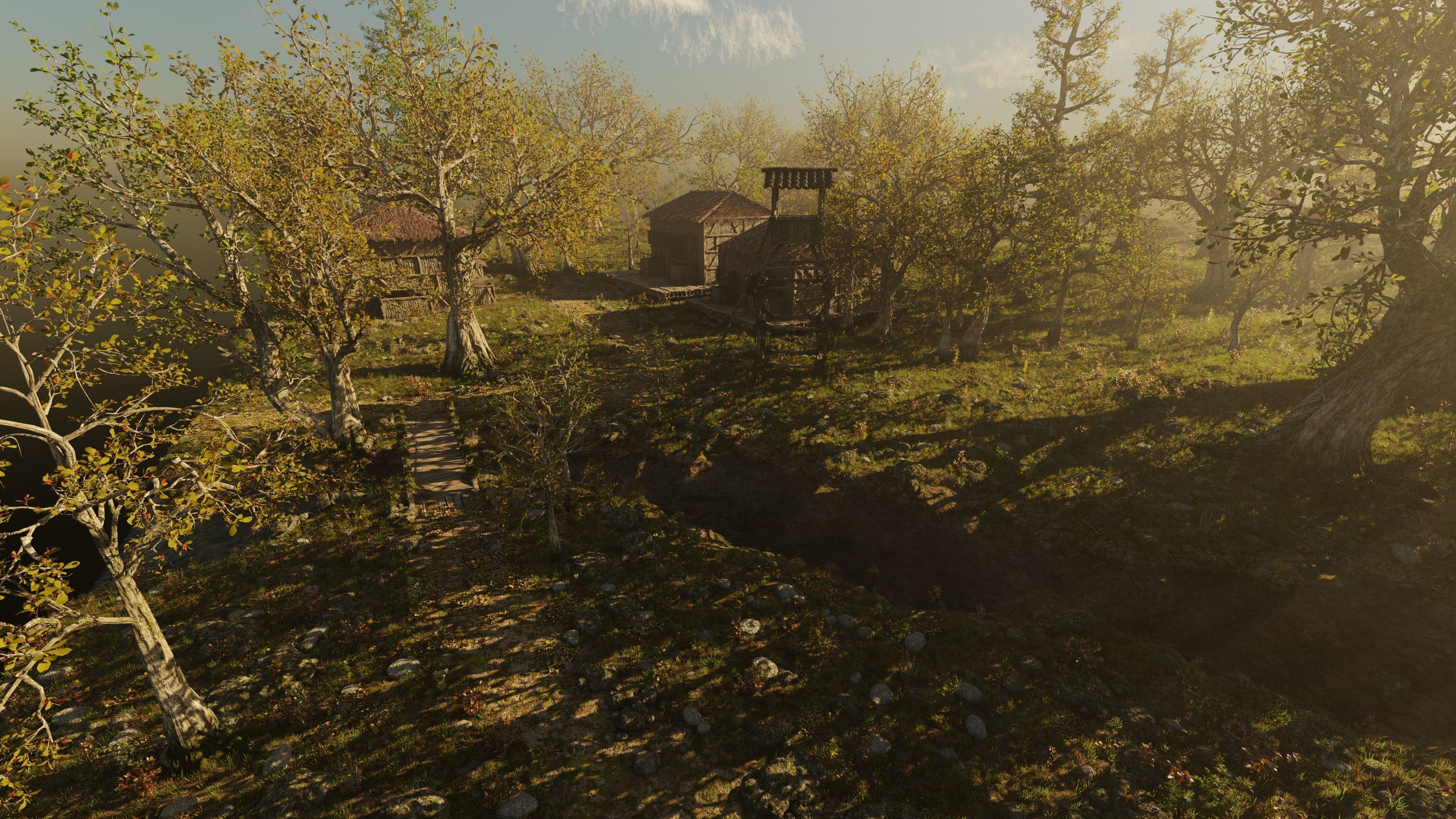 Medieval Scene 3D model_9