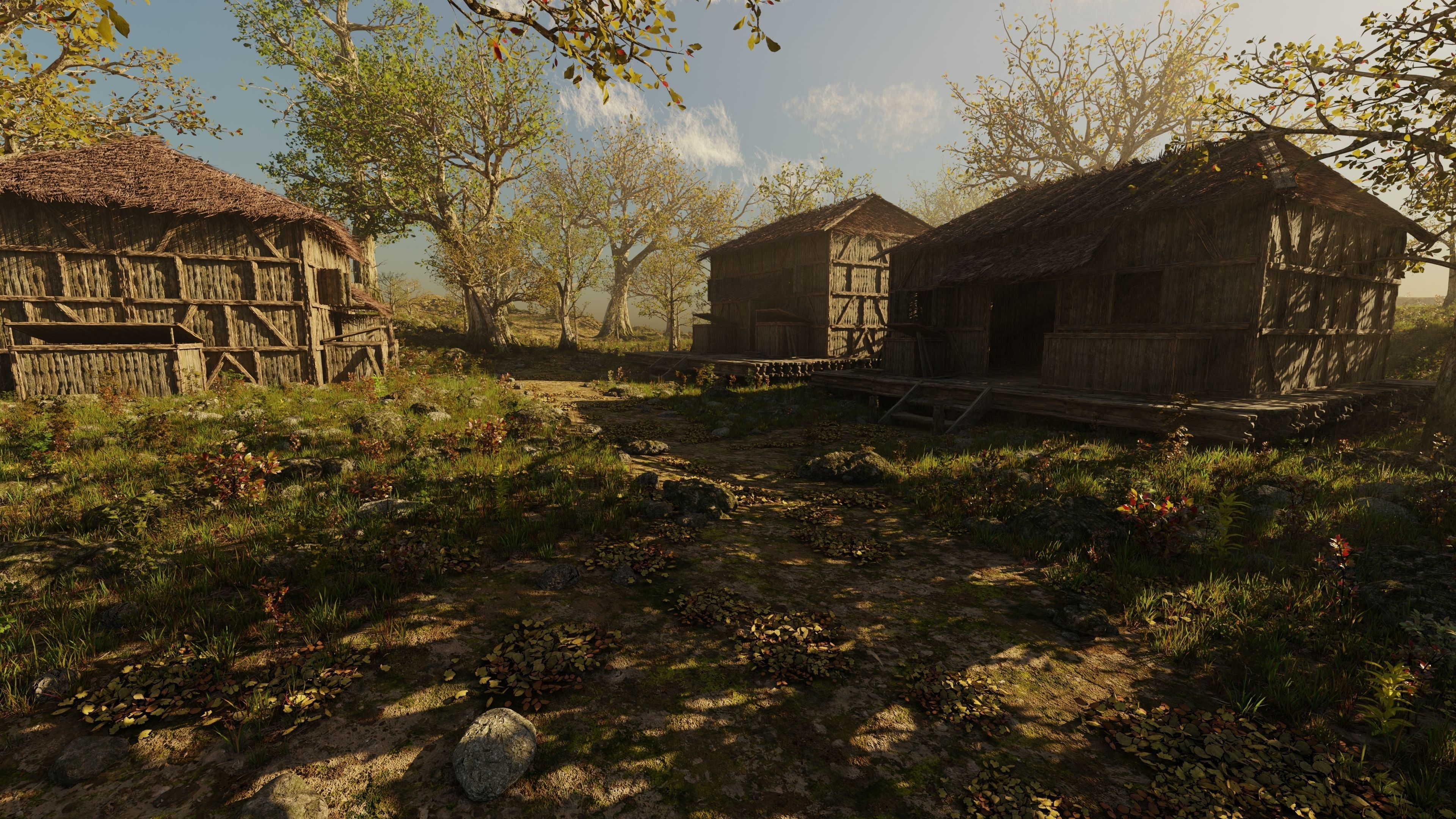 Medieval Scene 3D model_4