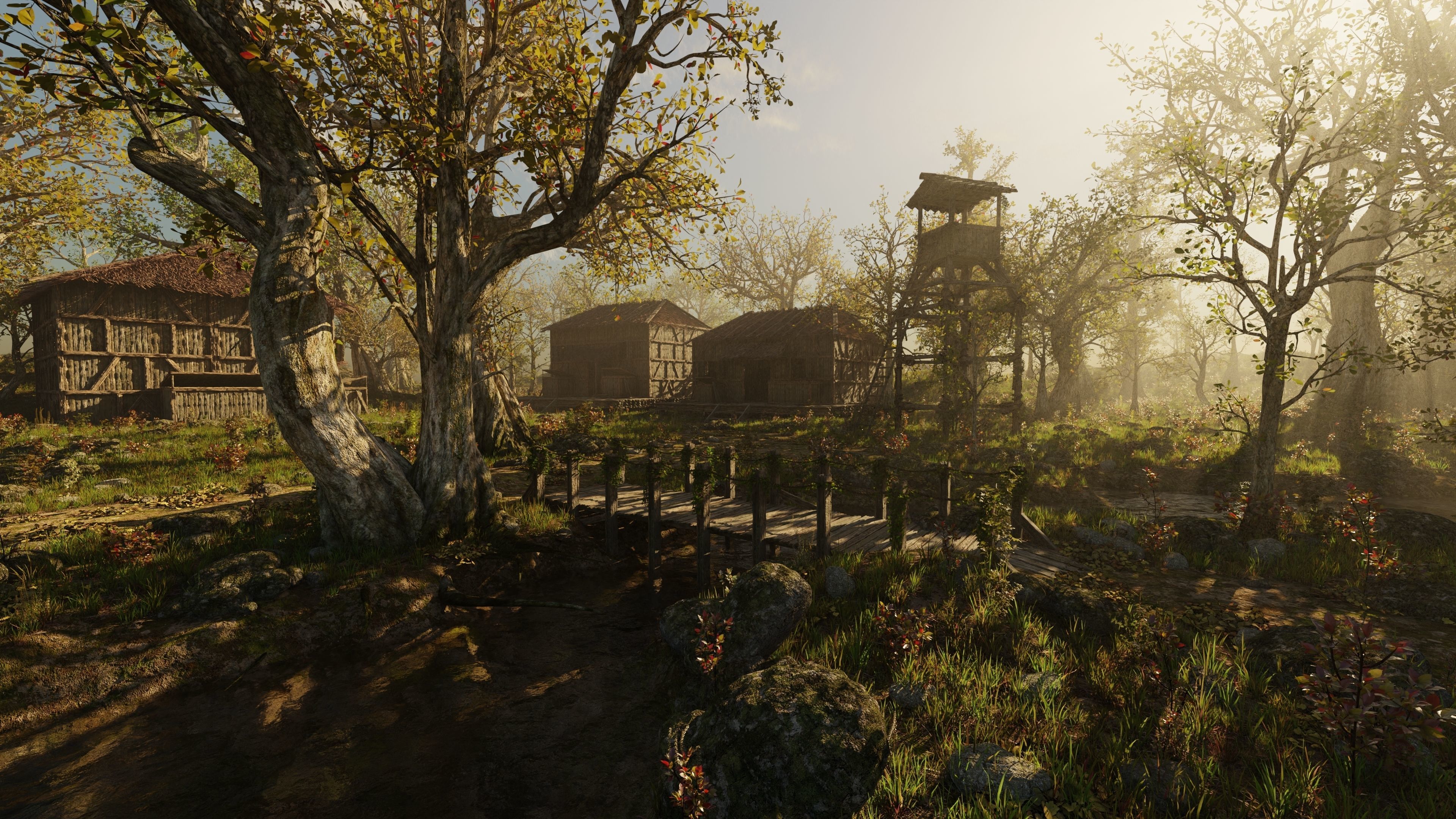 Medieval Scene 3D model_1