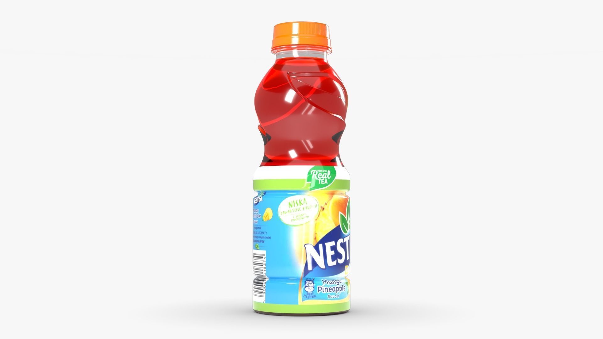 Nestea Mango Low-poly 3D model_5