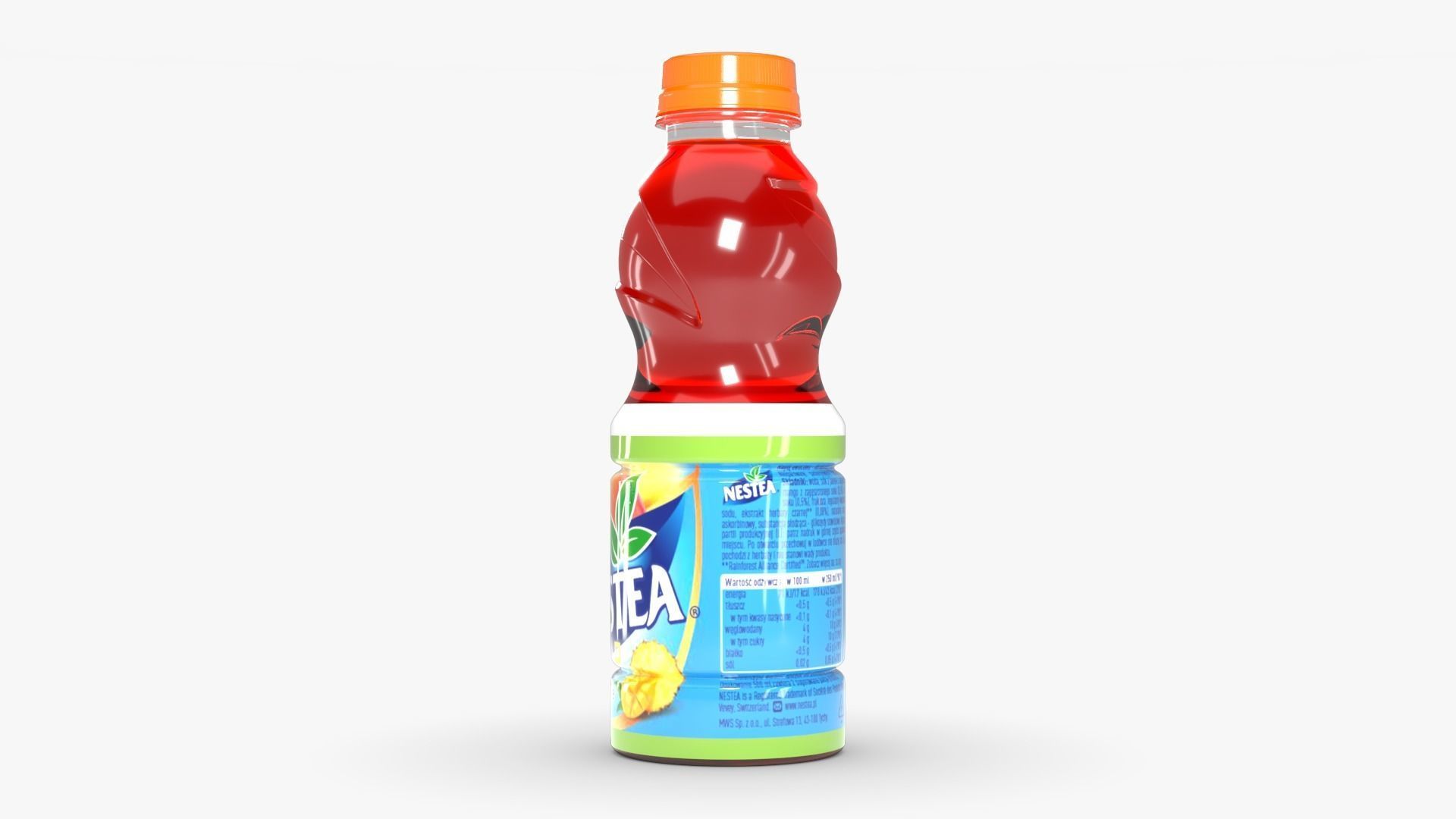 Nestea Mango Low-poly 3D model_2