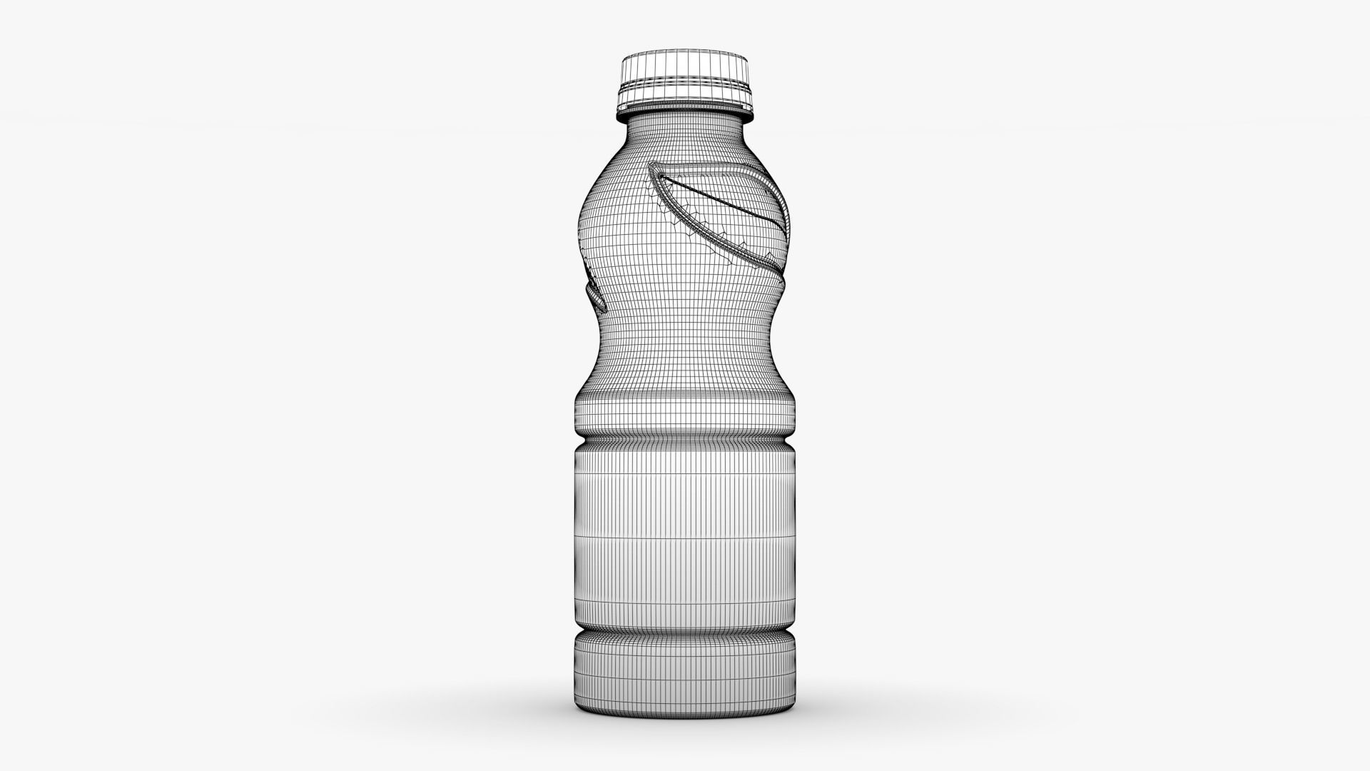 Nestea Mango Low-poly 3D model_11