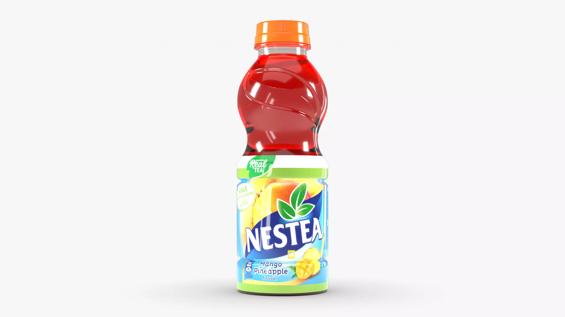 Nestea Mango Low-poly 3D model_0