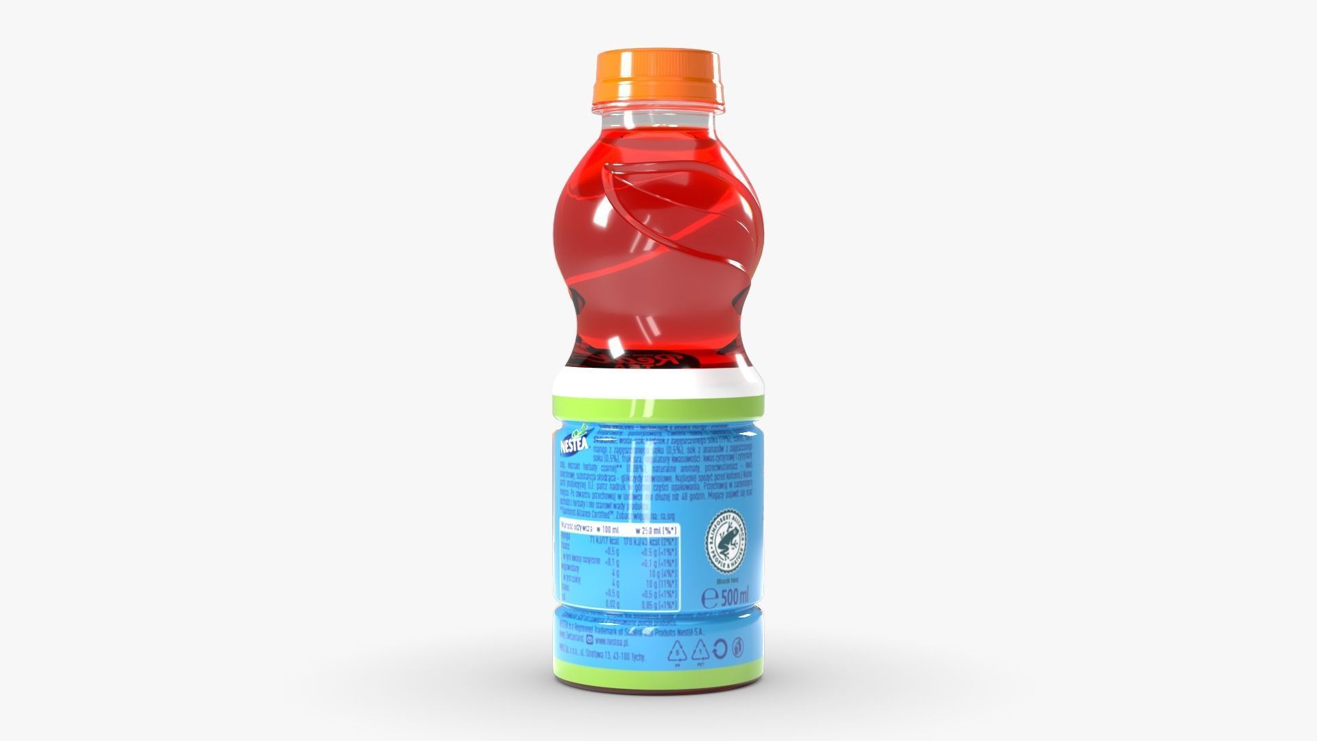 Nestea Mango Low-poly 3D model_3