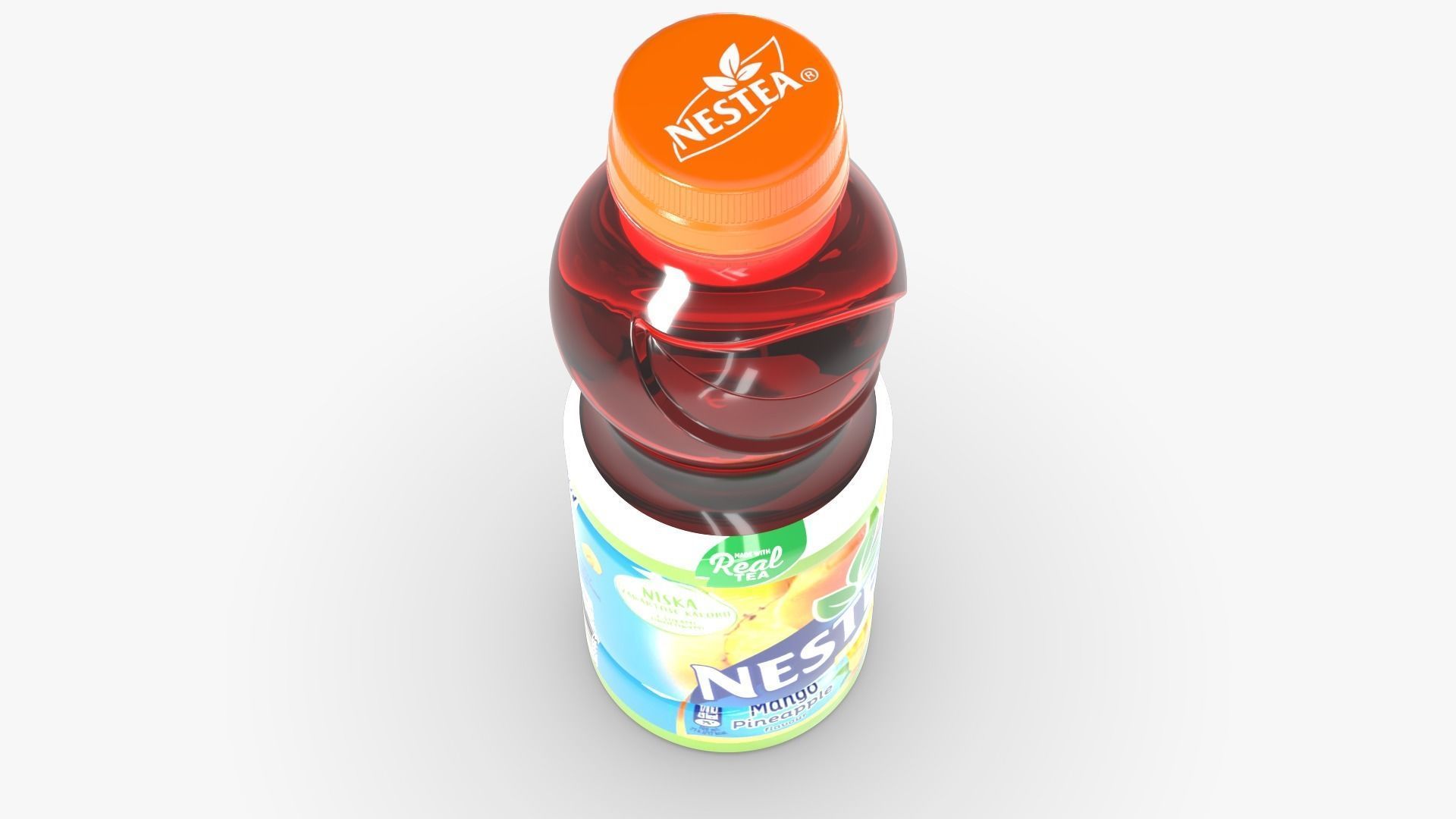 Nestea Mango Low-poly 3D model_6
