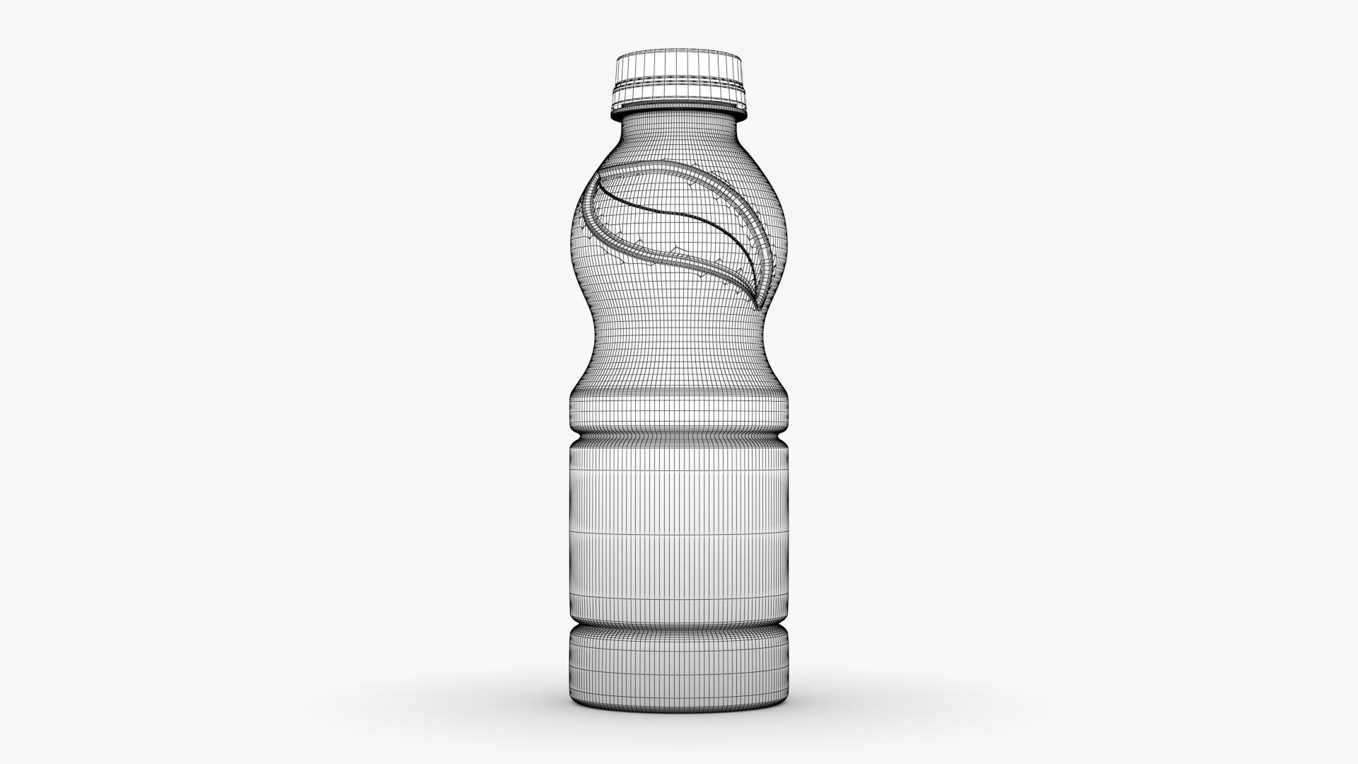 Nestea Mango Low-poly 3D model_7