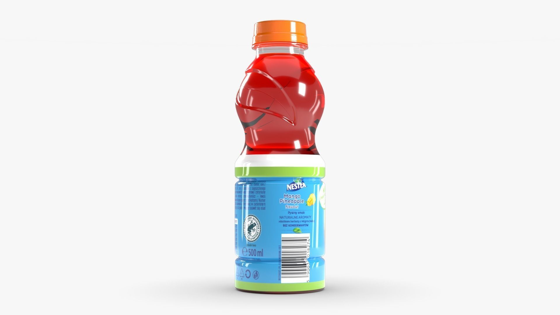 Nestea Mango Low-poly 3D model_4