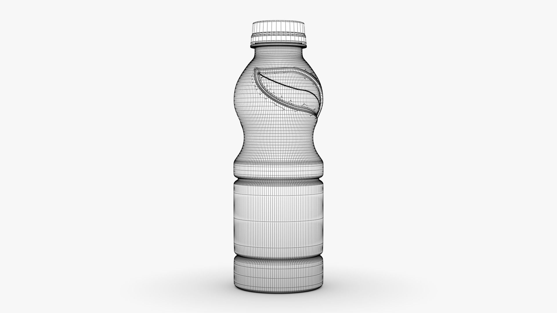 Nestea Mango Low-poly 3D model_9