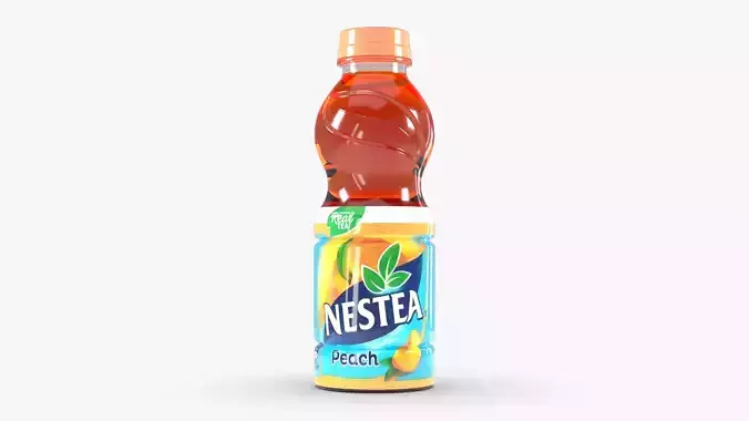 Nestea Peach Low-poly 3D model