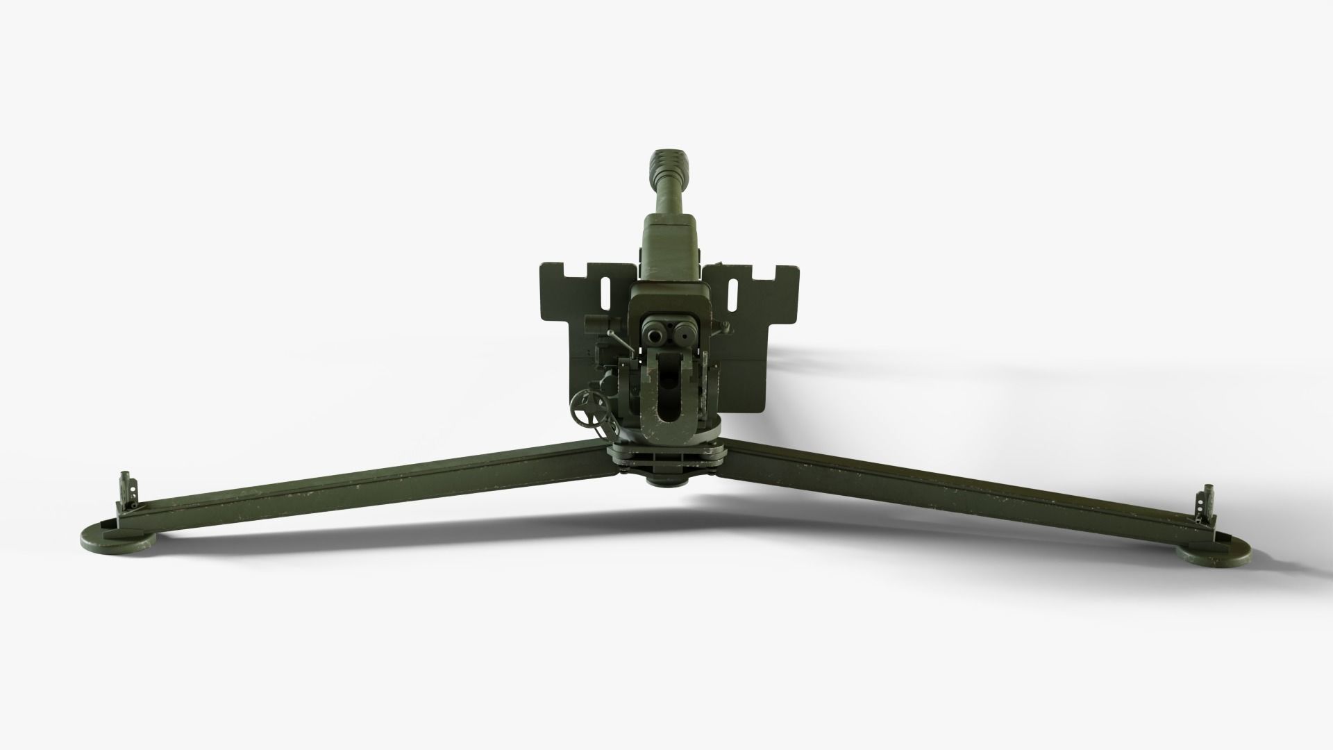 D-30 122mm Howitzer 3D model_4