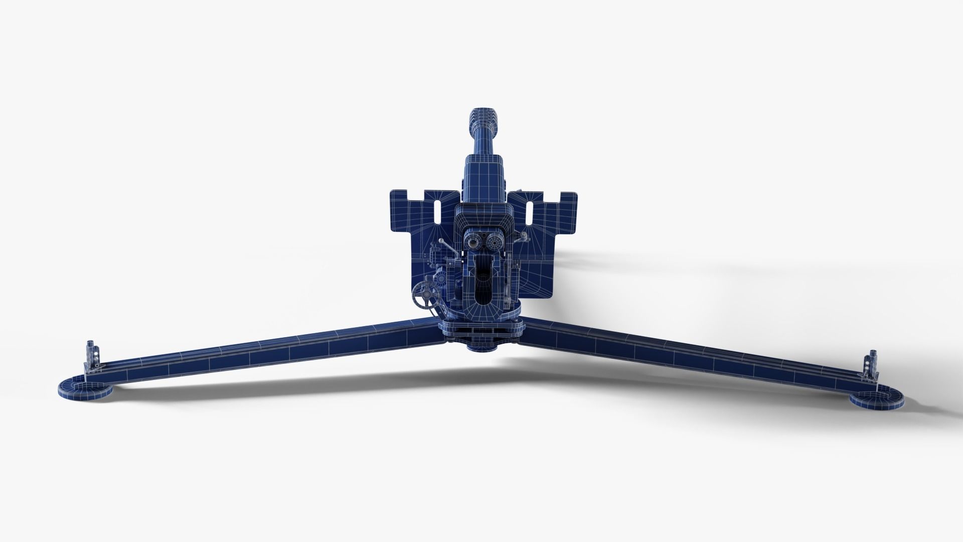 D-30 122mm Howitzer 3D model_13