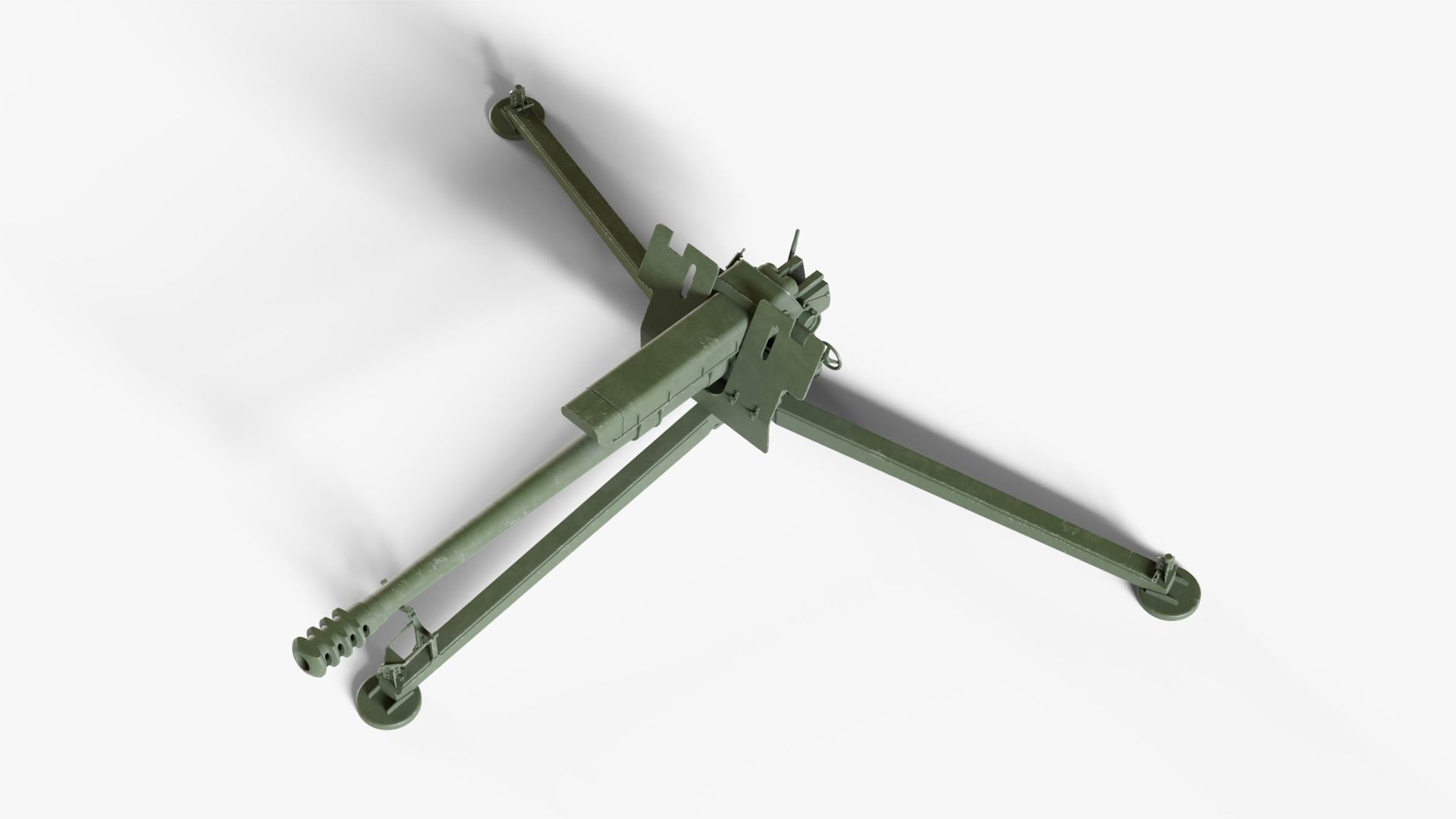 D-30 122mm Howitzer 3D model_5