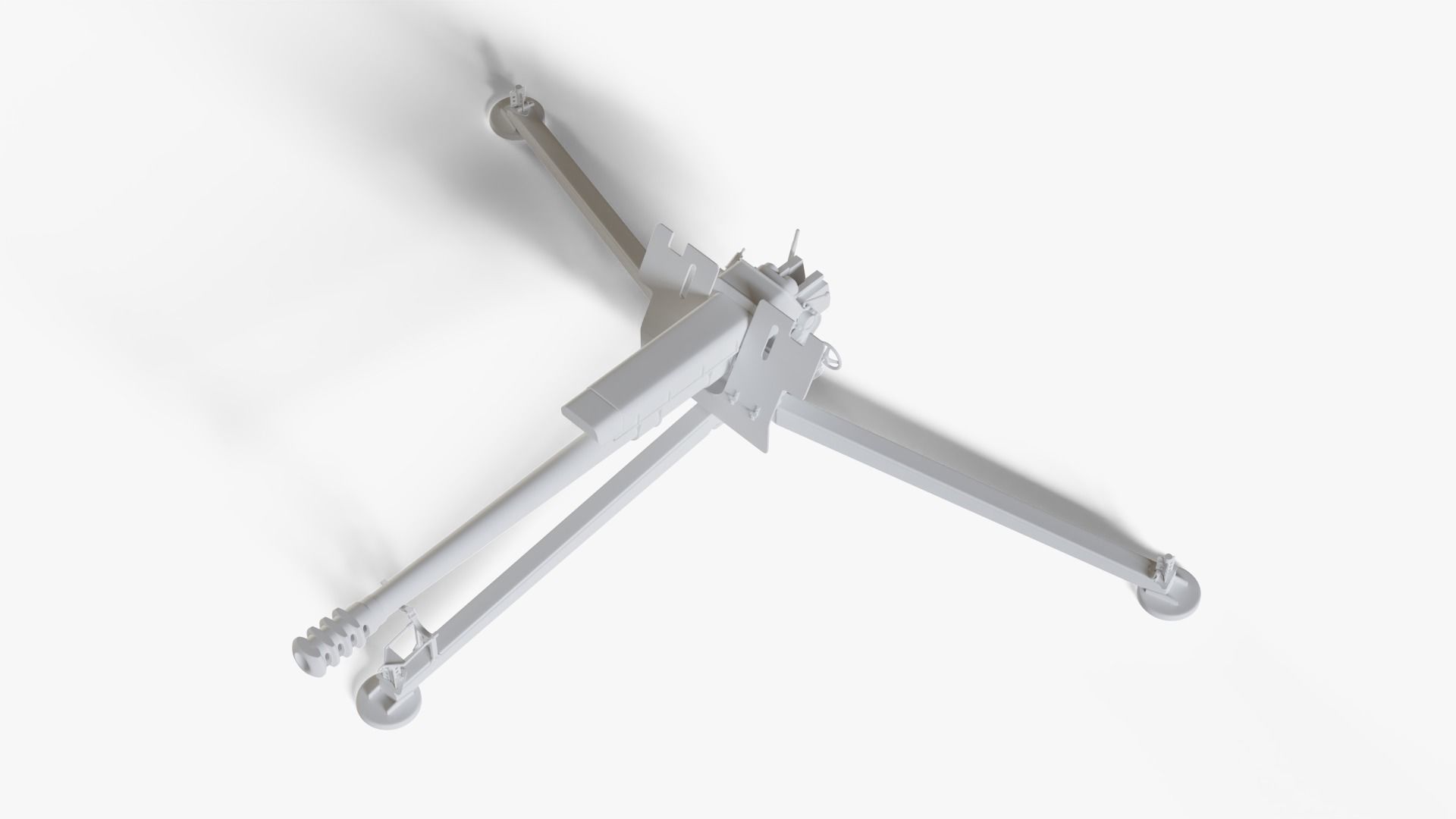 D-30 122mm Howitzer 3D model_8