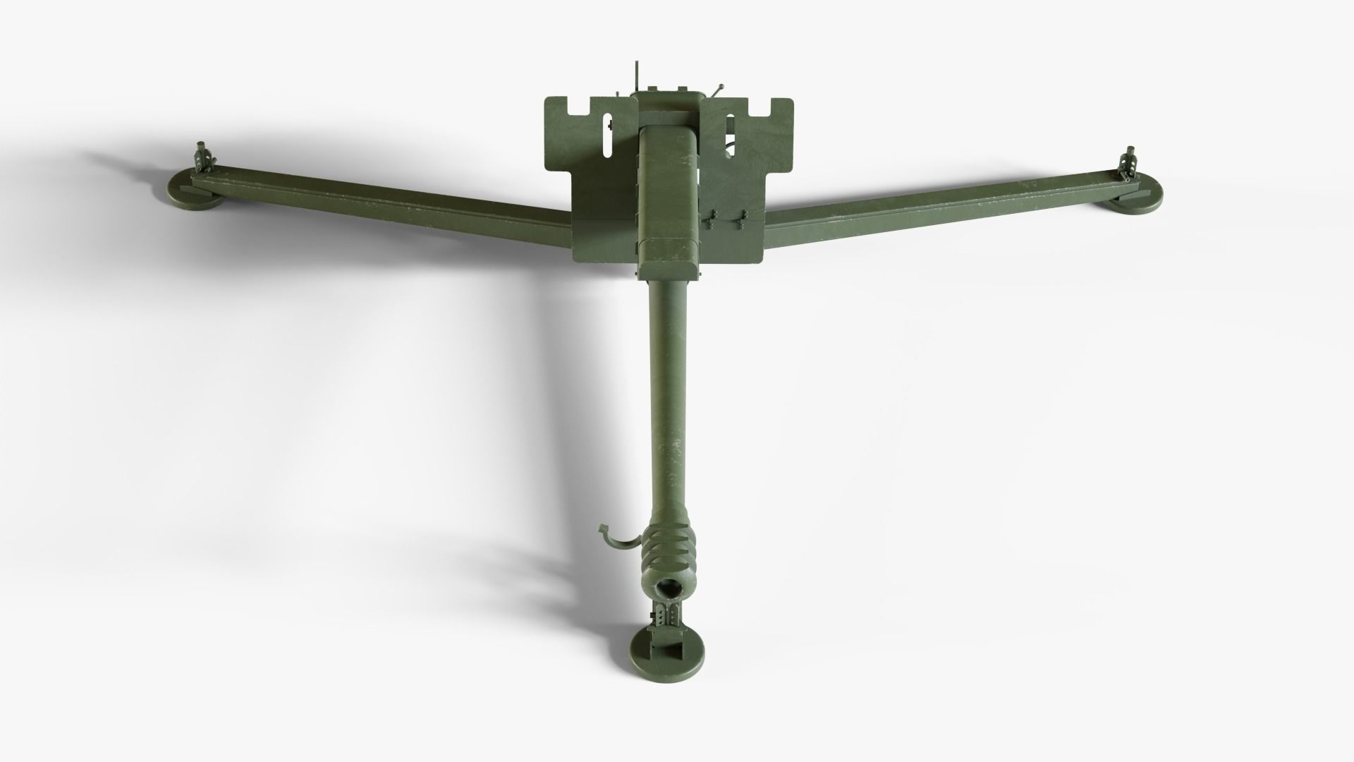 D-30 122mm Howitzer 3D model_6