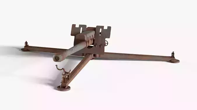 Rusted D-30-122mm-Howitzer