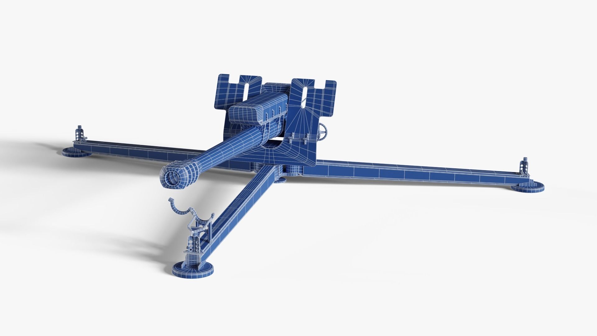 Rusted D-30-122mm-Howitzer 3D model_14