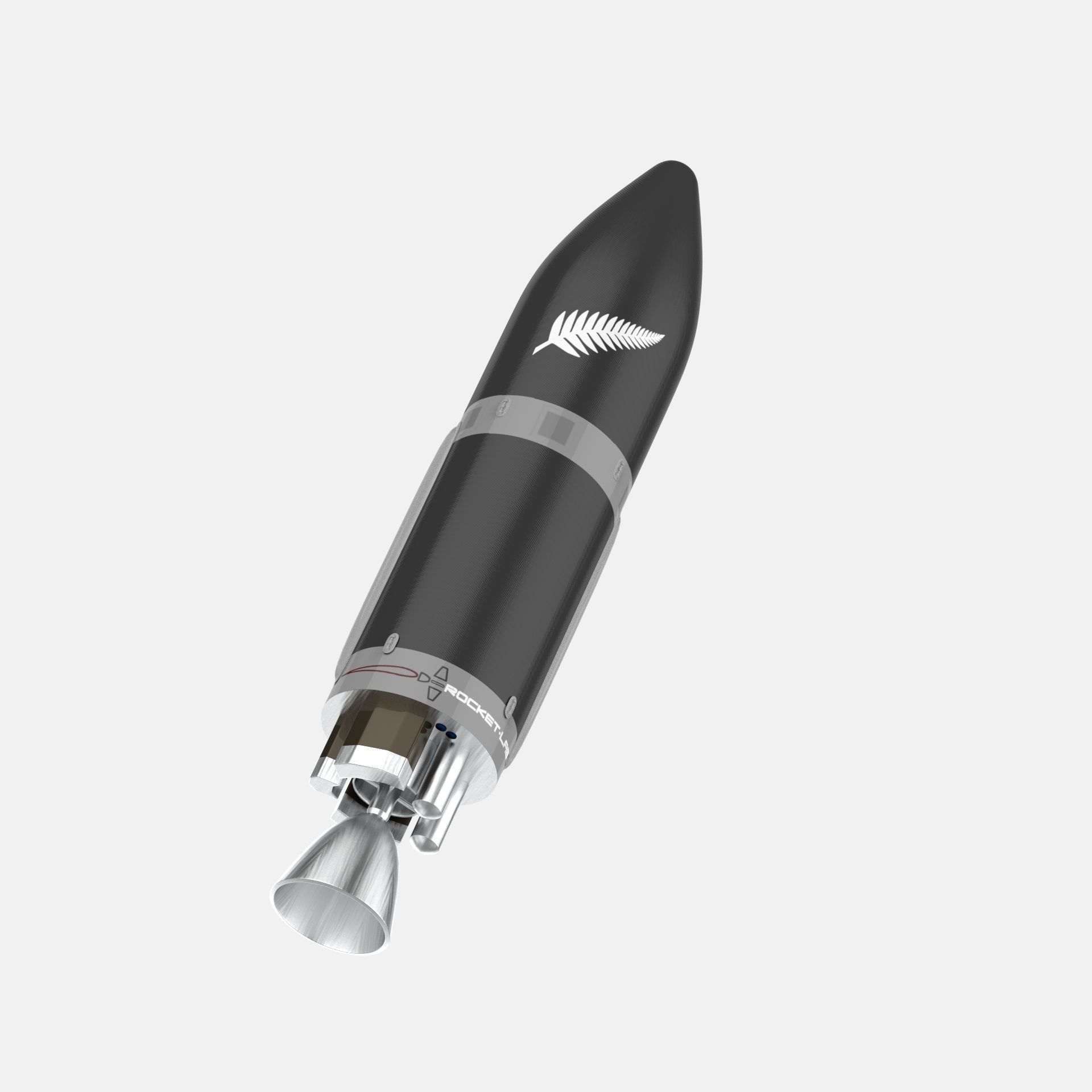 Electron Rocket Lab Low-poly 3D model_37