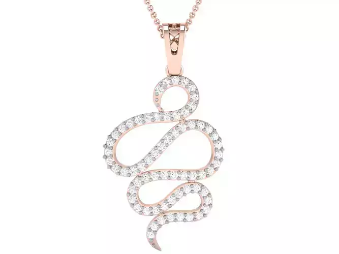 Solitaire Pendant 3DM STL OBJ FBX Renders Details