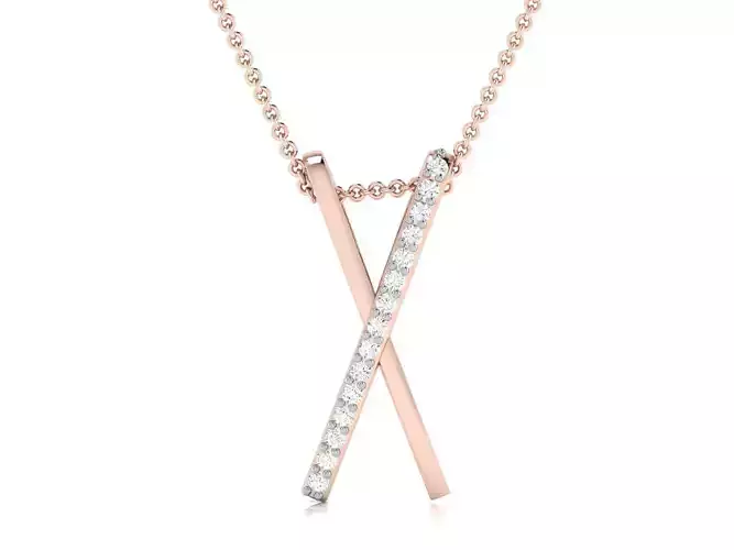 Solitaire Pendant 3DM STL OBJ FBX Renders Details