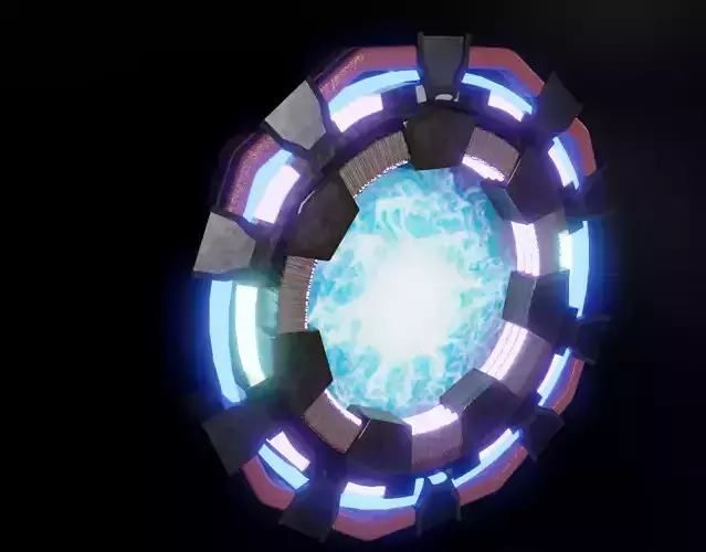 Sci Fi Portal high poly