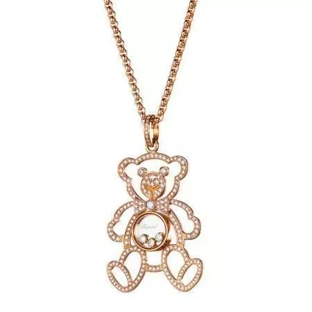 CG375 teddy bear with ball 3D print model_0