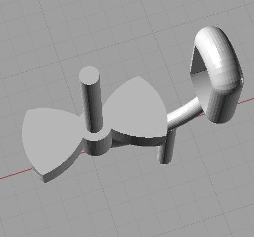 CG375 teddy bear with ball 3D print model_23