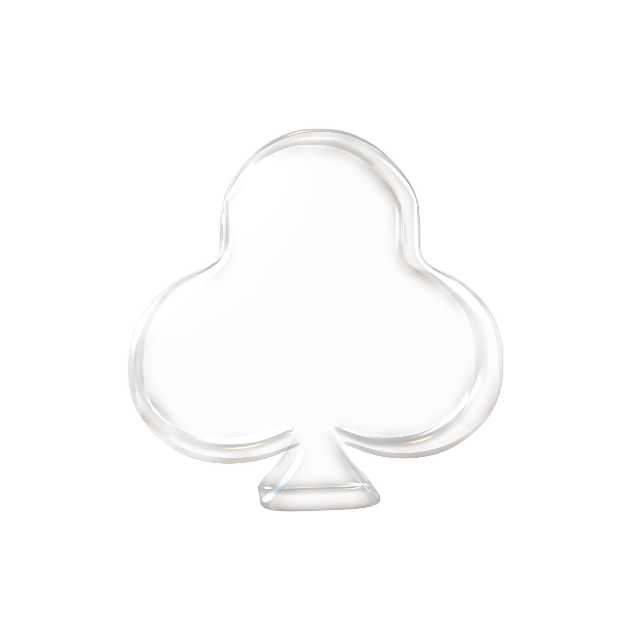 Poker Card Symbol V2 Pack Vol 1 3D model_69