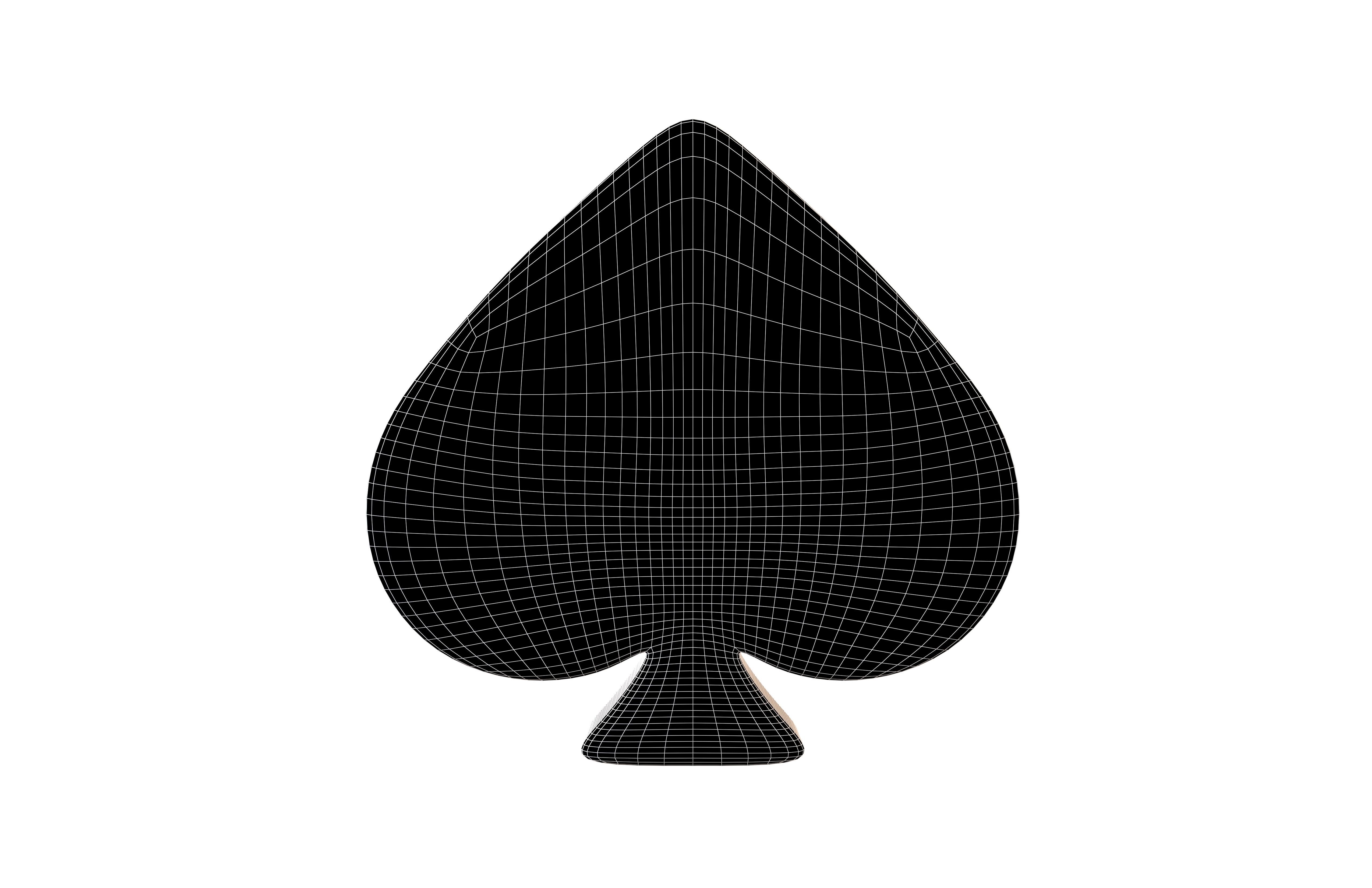 Poker Card Symbol V2 Pack Vol 1 3D model_78