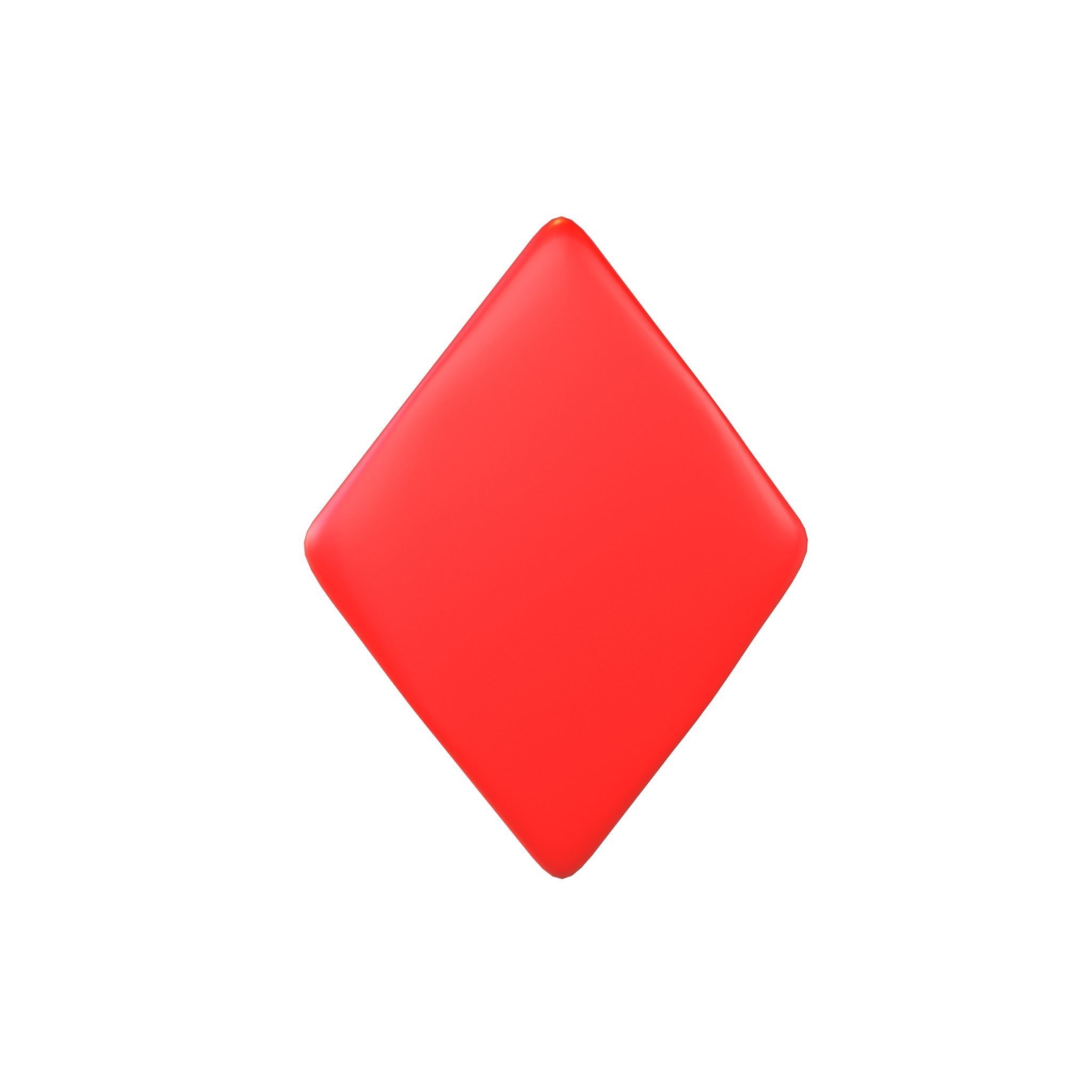 Poker Card Symbol V2 Pack Vol 1 3D model_1