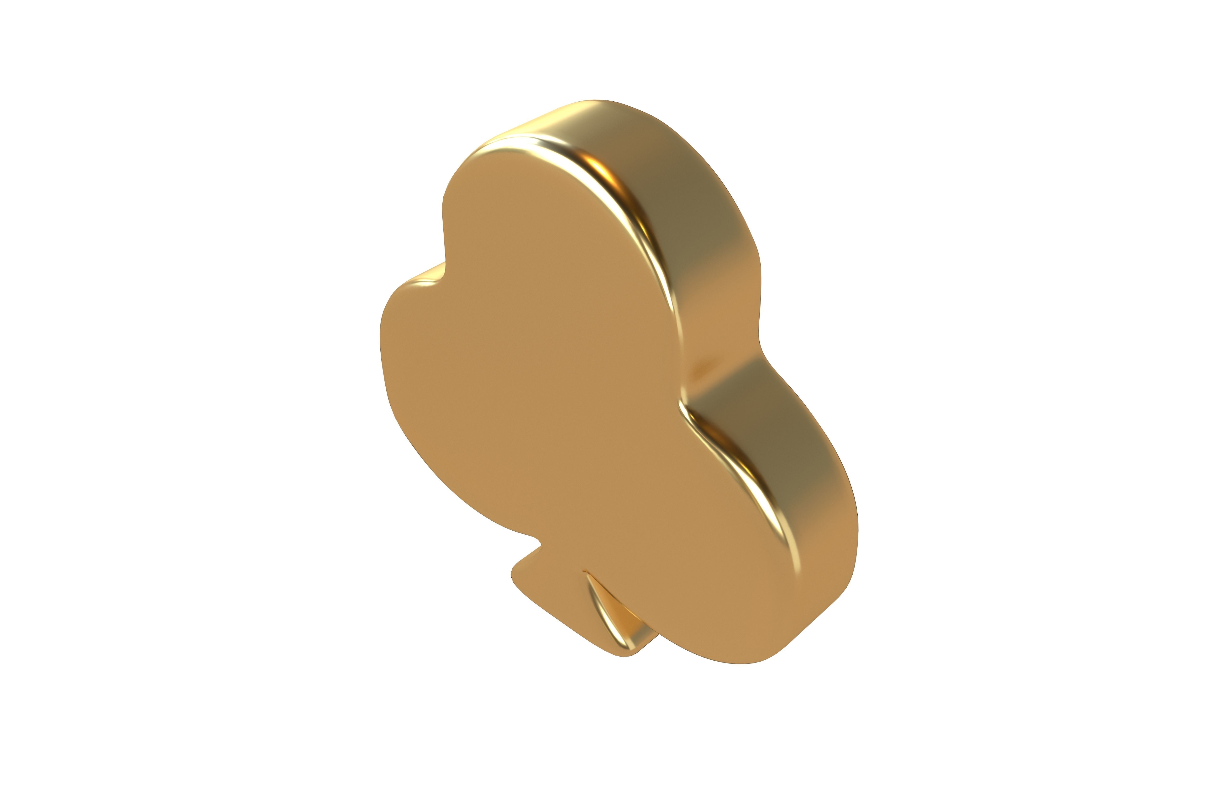 Poker Card Symbol V2 Pack Vol 1 3D model_57