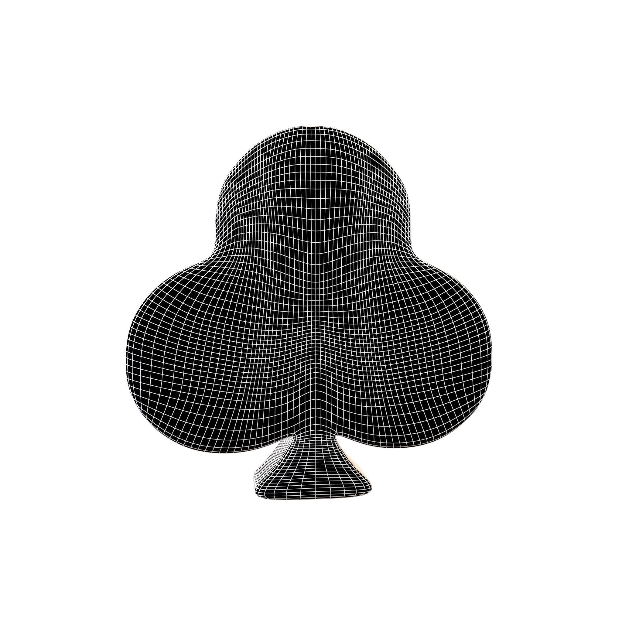 Poker Card Symbol V2 Pack Vol 1 3D model_55