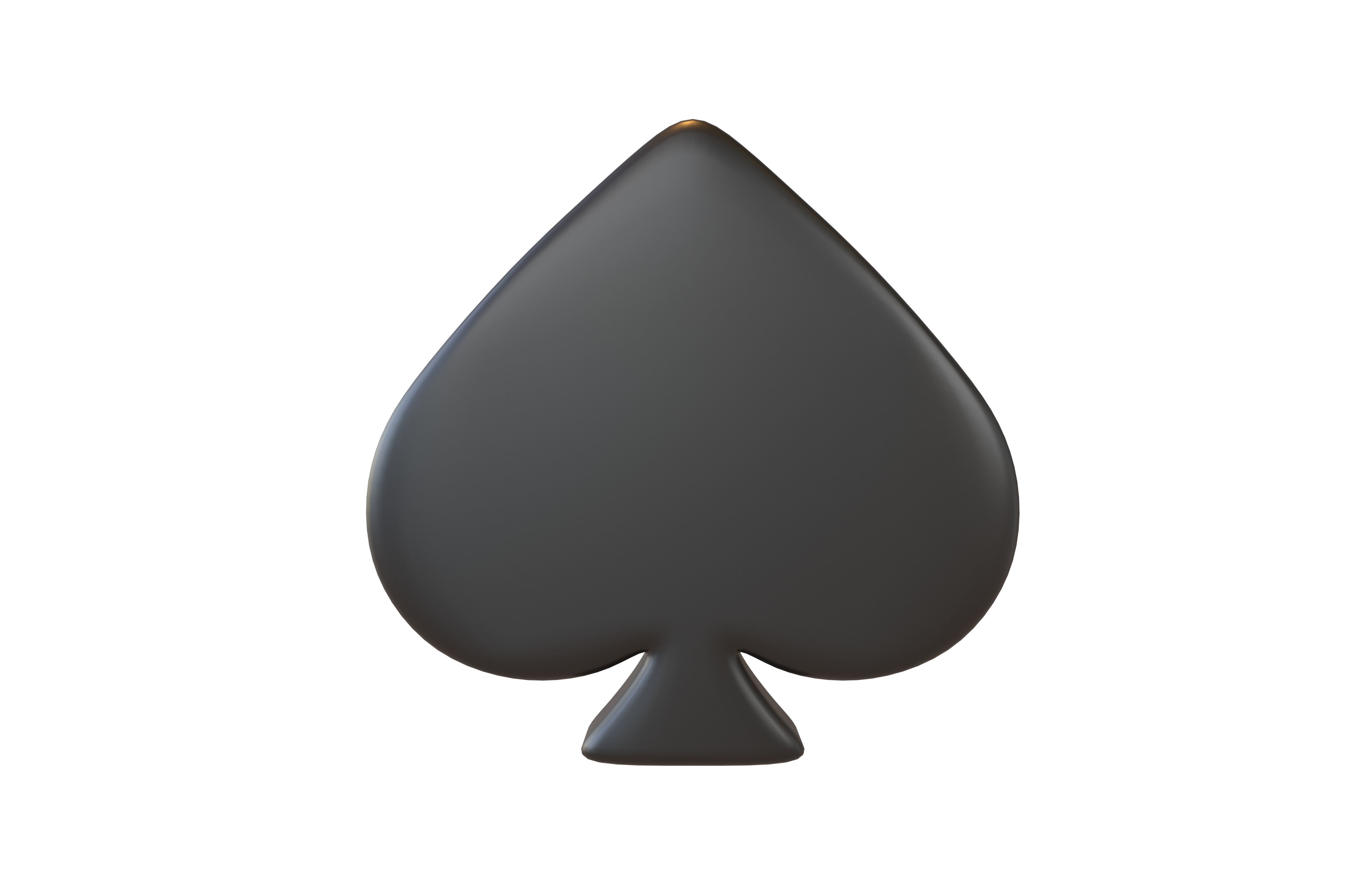 Poker Card Symbol V2 Pack Vol 1 3D model_73