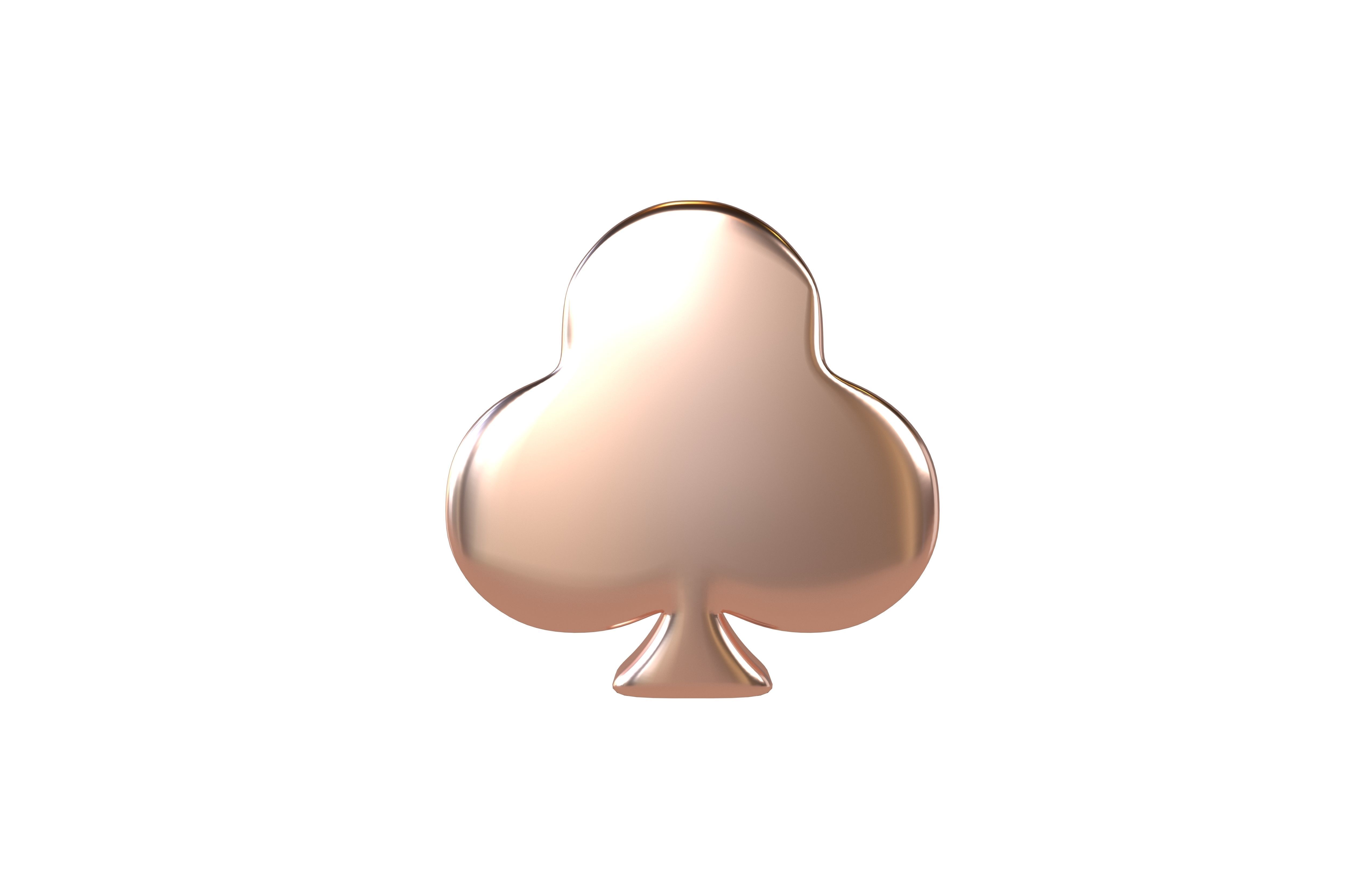 Poker Card Symbol V2 Pack Vol 1 3D model_66
