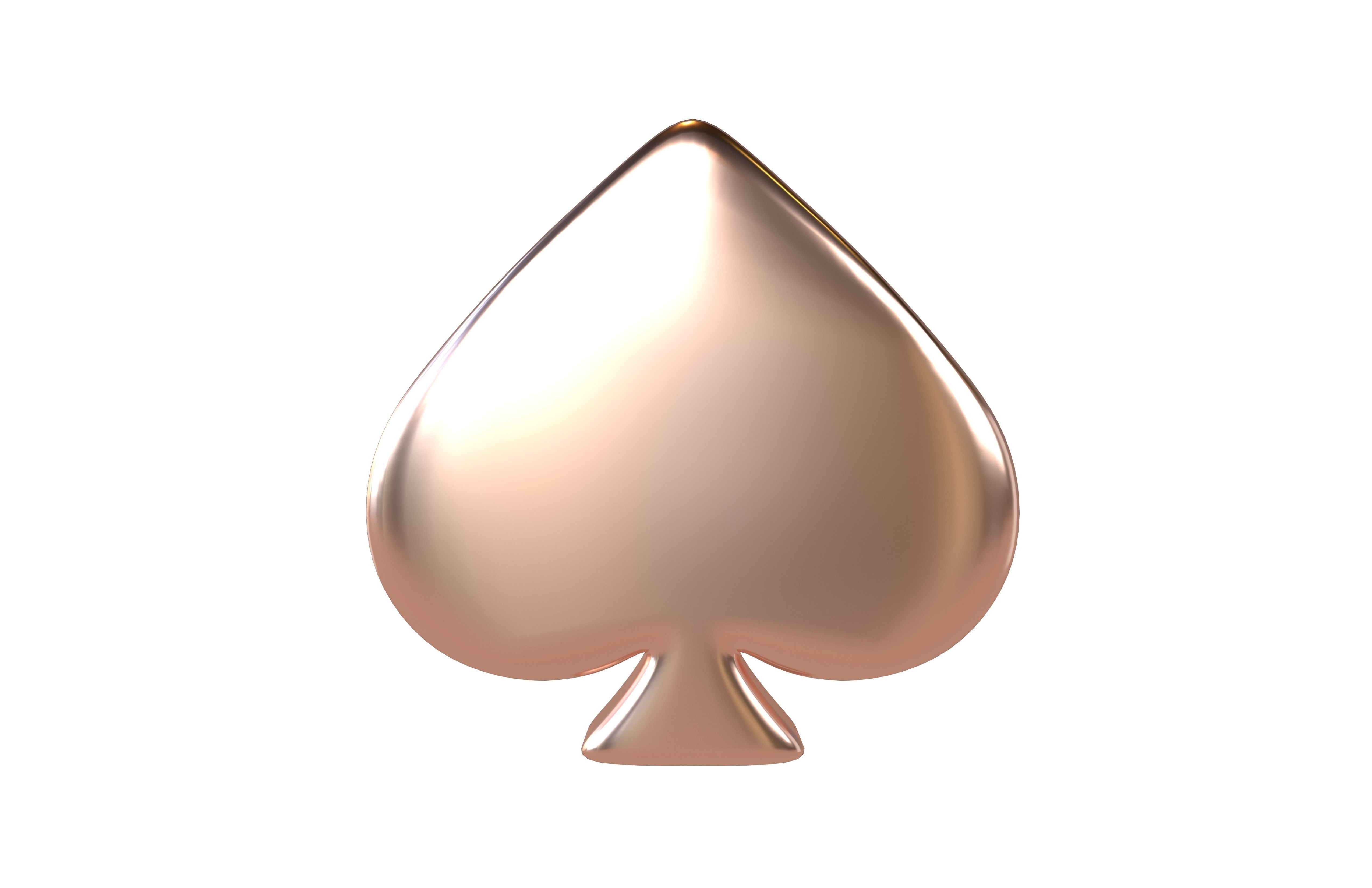 Poker Card Symbol V2 Pack Vol 1 3D model_90