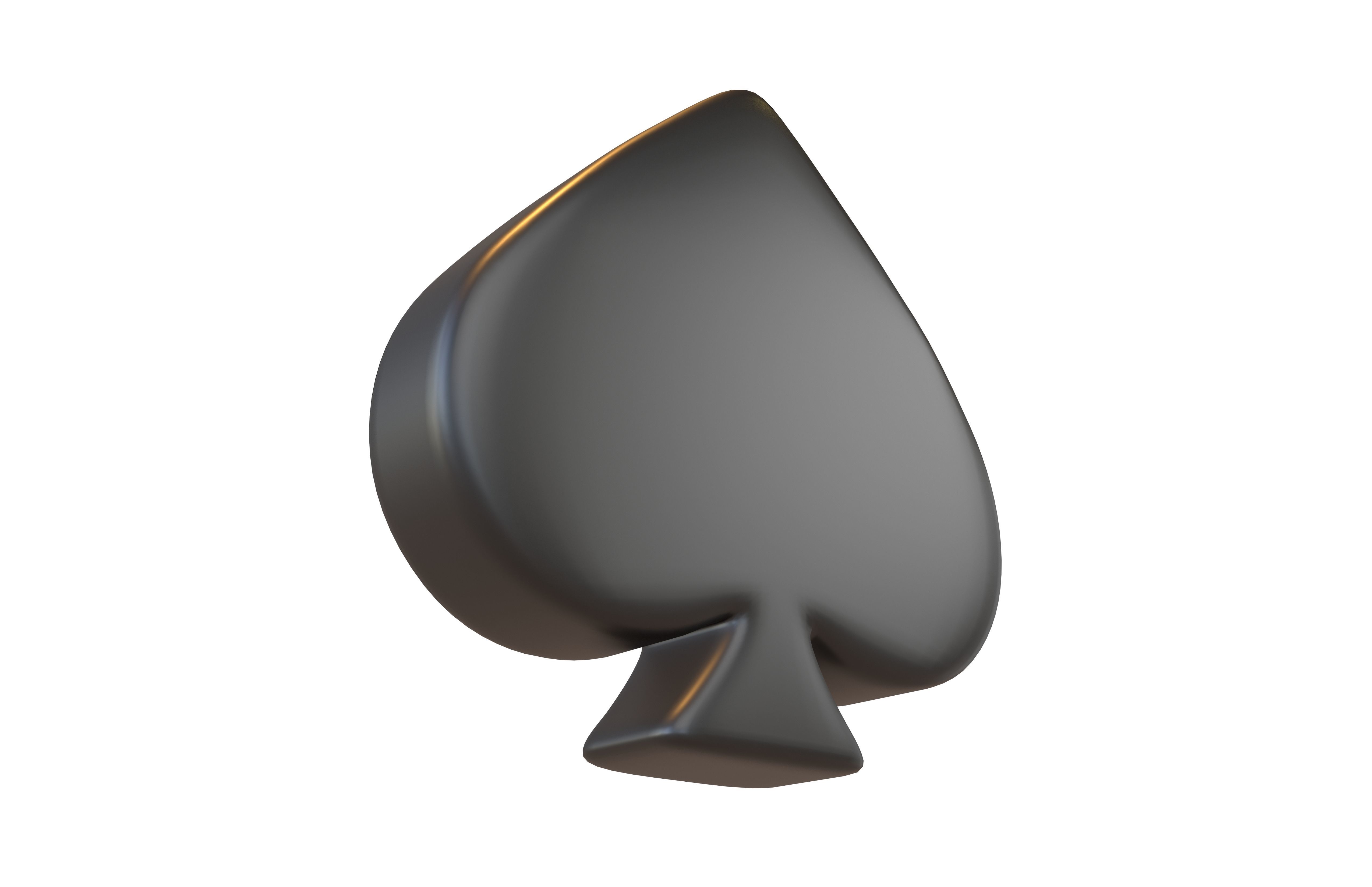 Poker Card Symbol V2 Pack Vol 1 3D model_75