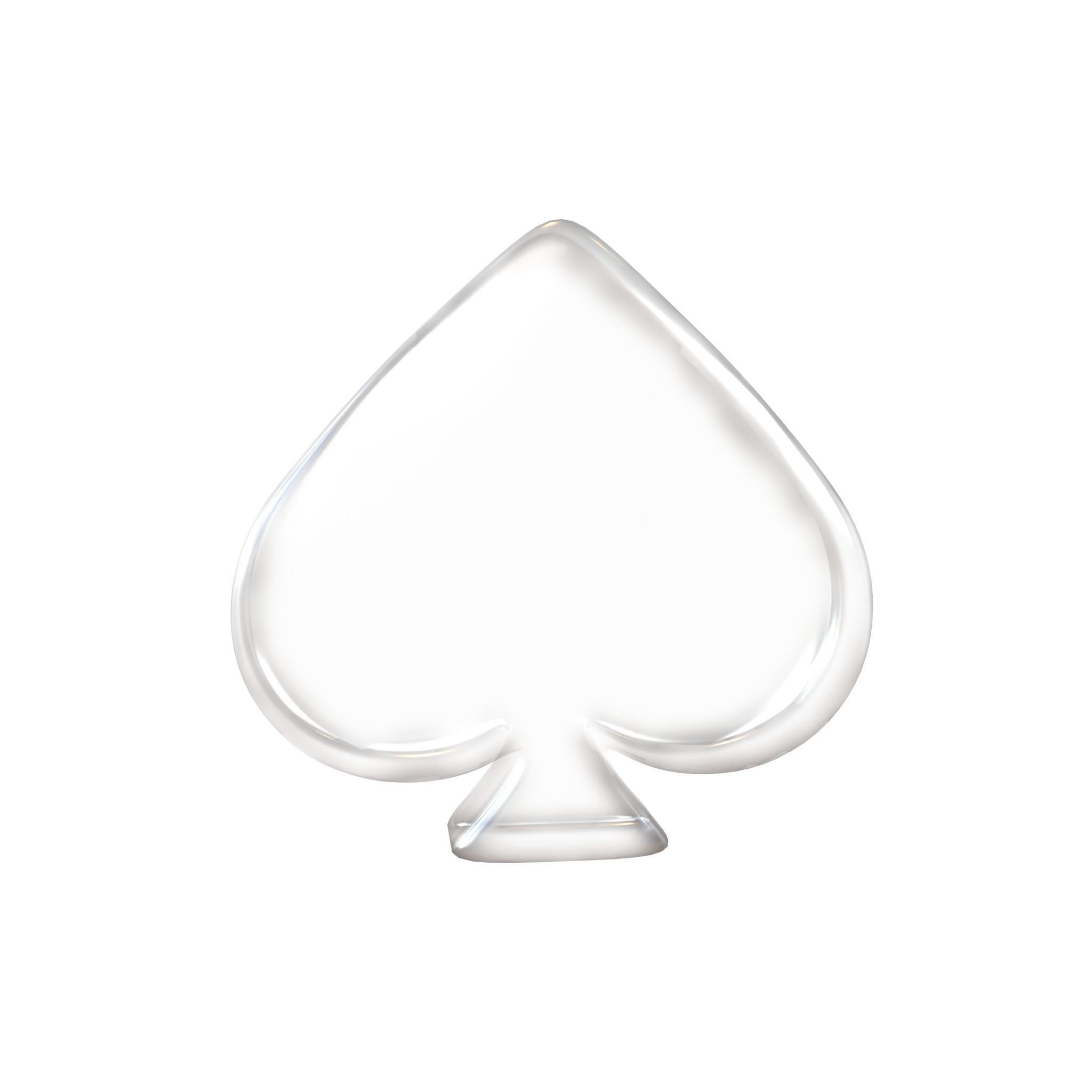 Poker Card Symbol V2 Pack Vol 1 3D model_93