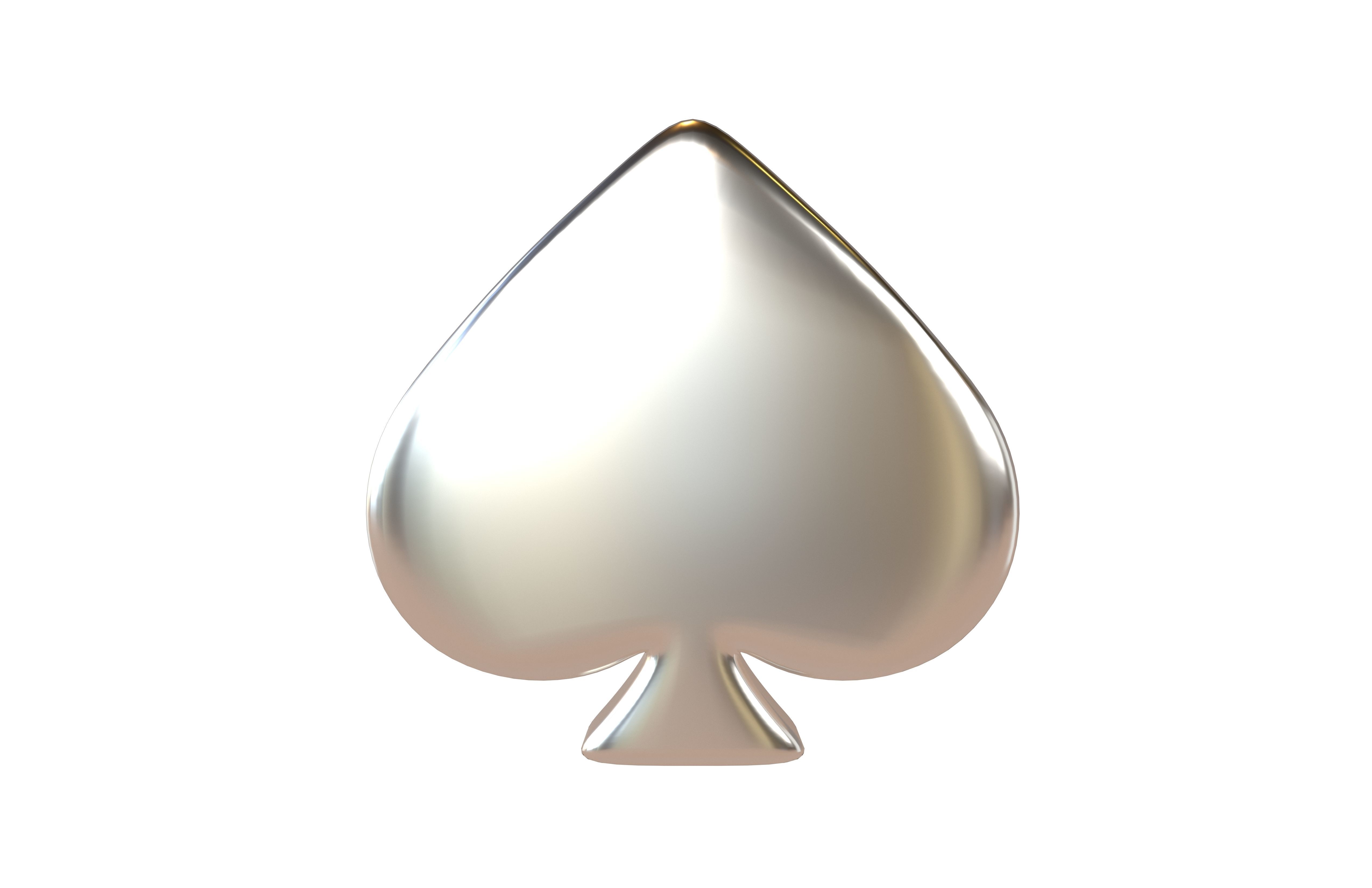 Poker Card Symbol V2 Pack Vol 1 3D model_86