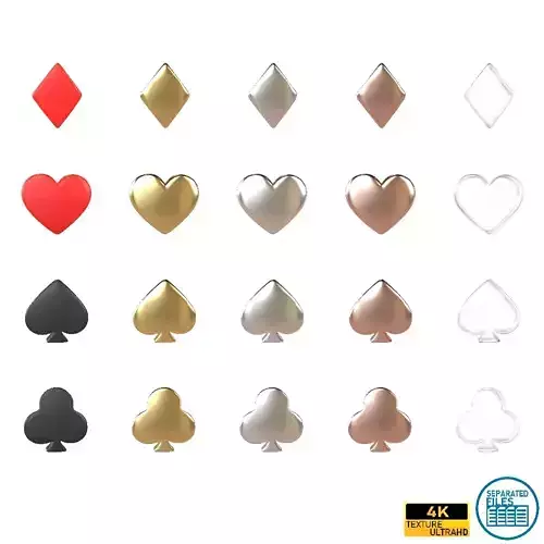 Poker Card Symbol V2 Pack Vol 1