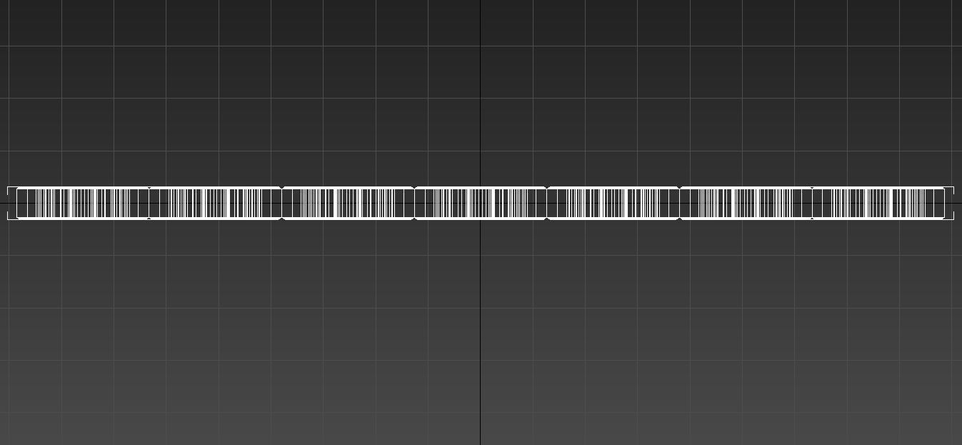 Concrete latticework 3D model_13