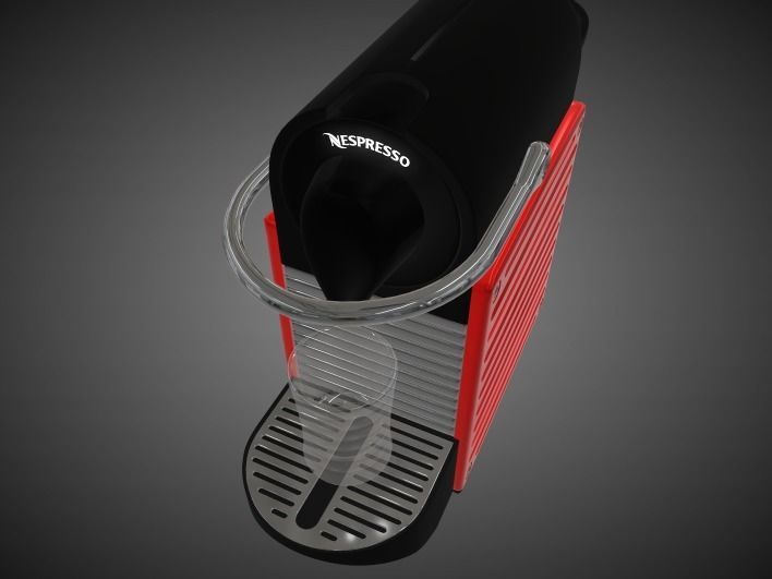 Nespresso PIXIE Coffee Maker 3D model_1