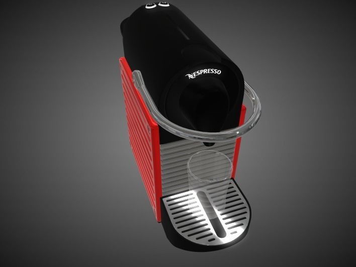 Nespresso PIXIE Coffee Maker 3D model_2