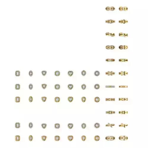 57 solitaire ring models 3dm