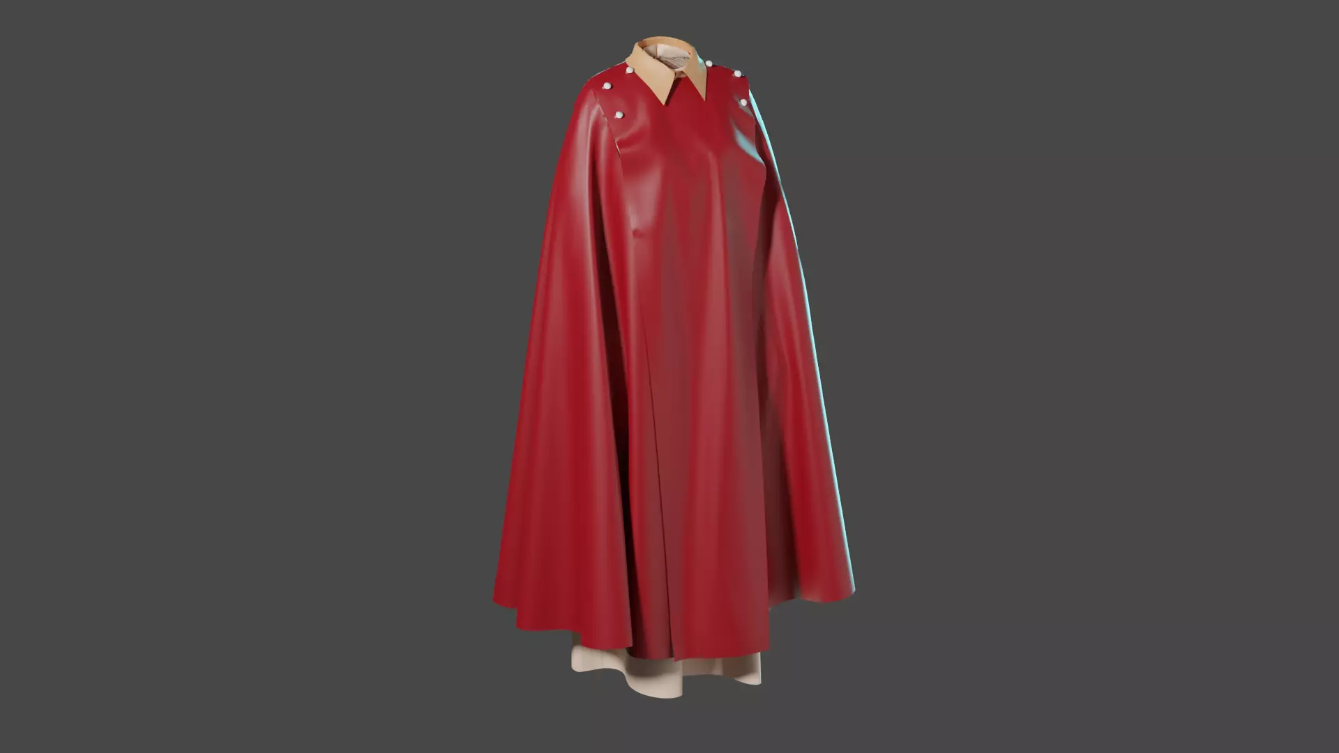 Mage Robe 3D model