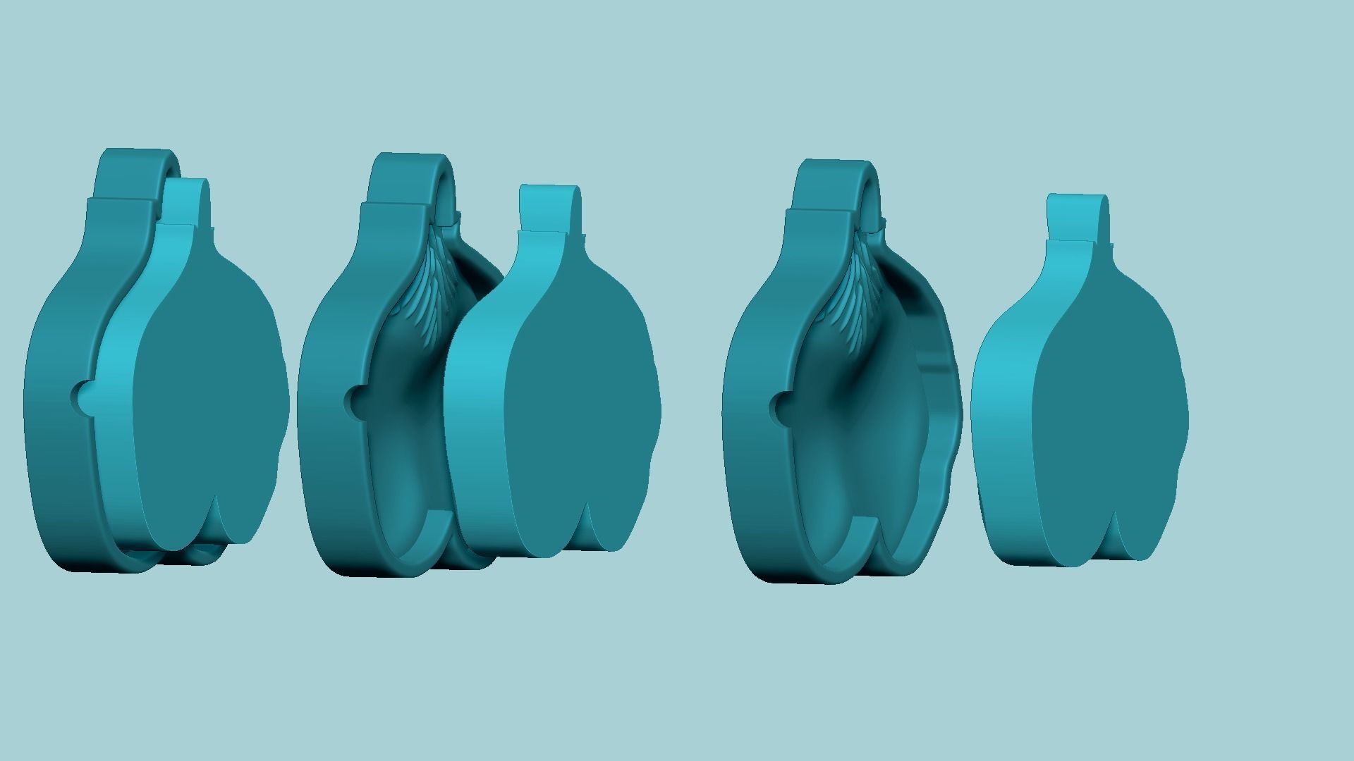 Miltonia Orchid P3 - Molding Arrangement EVA Foam Craft 3D print model_12